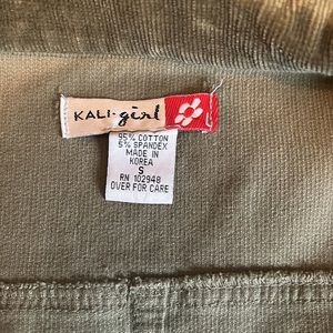 A ribbed corduroy blazer.